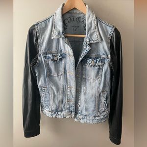 Talula Denim faux leather jacket